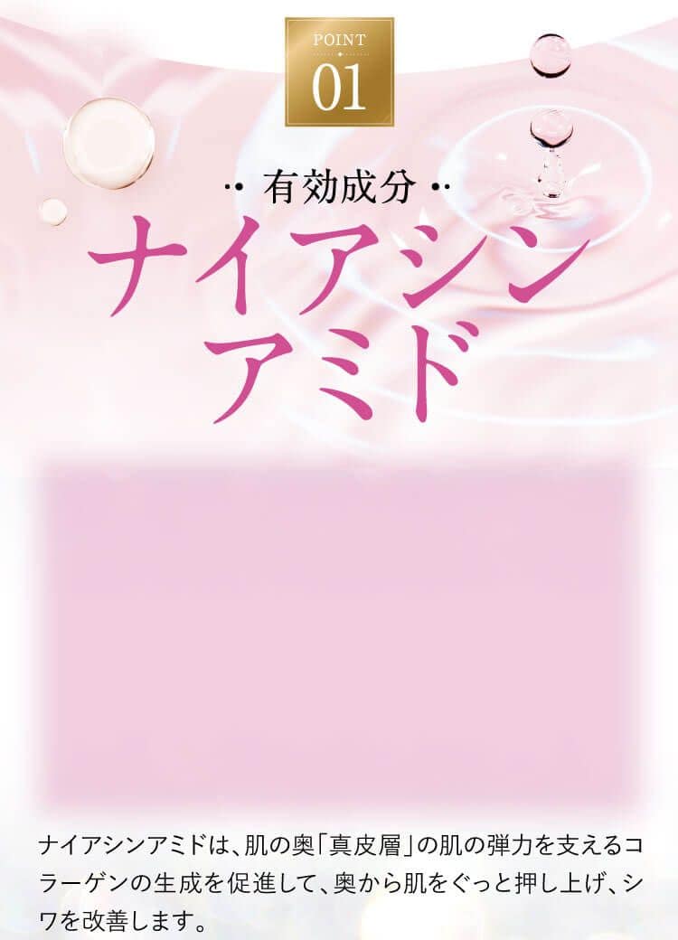 POINT01 有効成分スーパーナイアシン